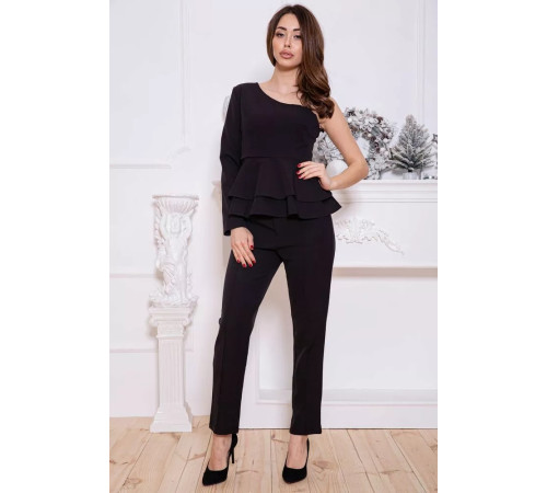 Женский костюм, цвет черный, 131R19060