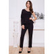 Женский костюм, цвет черный, 131R19060
