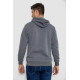 Худі чоловічий на флісі з капюшоном, колір сірий, 244R2197