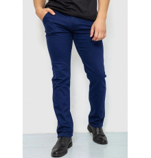 Брюки мужские стрейч, цвет синий, 244RF808
