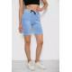Шорти жіночі велюрові, колір блакитний, 238R58169-2