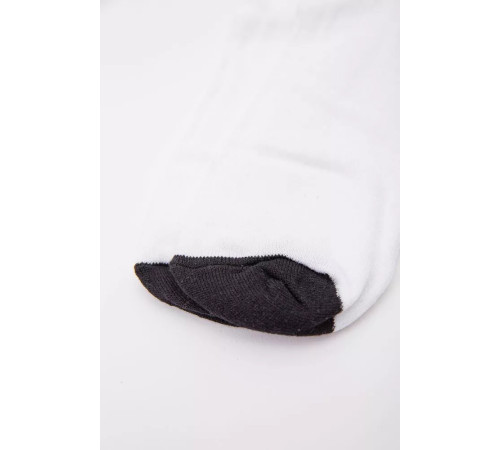 Жіночі білі шкарпетки, з принтом, 167R520-1