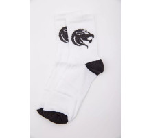 Женские белые носки, с принтом, 167R520-1.