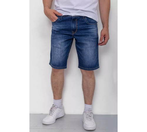 Джинсові шорти чоловічі, колір синій, 244R5A-047
