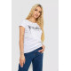Футболка жіноча з принтом, колір білий, 244R2212