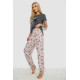 Женская пижама с принтом, цвет серо-пудровый, 243R9248