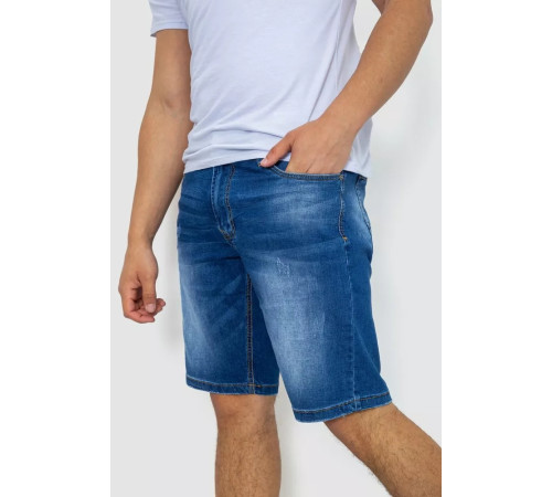 Джинсові шорти чоловічі, колір синій, 244R5A-085