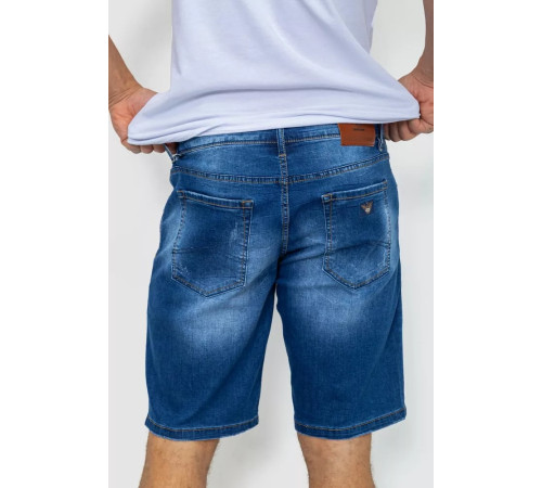 Джинсові шорти чоловічі, колір синій, 244R5A-085