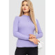 Водолазка женская в рубчик, цвет сиреневый, 204R044