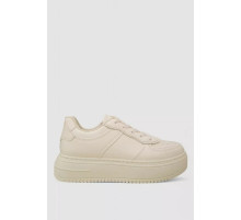 Кеды женские, цвет бежевый, 248RK11