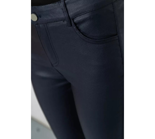 Штани жіночі стрейч, колір темно-синій, 246R3018