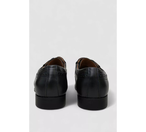 Туфлі чоловічі з перфорацією, колір темно-синій, 243RC1593