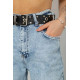 Джинси жіночі MOM стрейч, колір блакитний, 244R00599