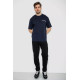 Футболка чоловіча з принтом, колір темно-синій, 244R2127