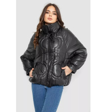 Куртка жіноча демісезонна, колір чорний, 131R188859