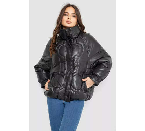 Куртка женская демисезонная, цвет черный, 131R188859