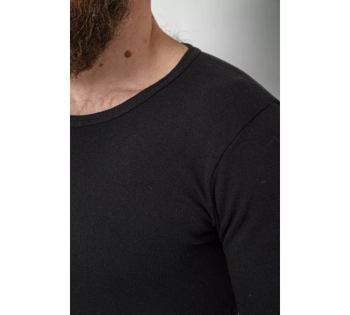 Термобілизна чоловіча на флісі, колір чорний, 131R153115