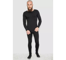 Термобілизна чоловіча на флісі, колір чорний, 131R153115