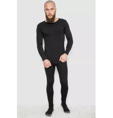Термобілизна чоловіча на флісі, колір чорний, 131R153115