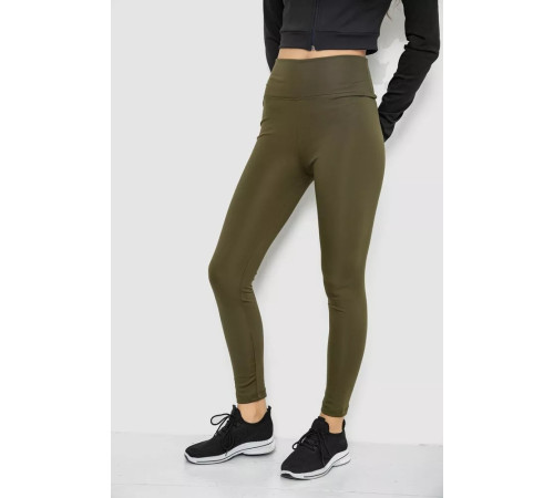 Лосини утеплені, колір хакі, 243R051-4