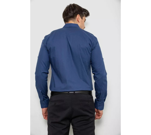 Сорочка чоловіча, колір синій, 214R7004