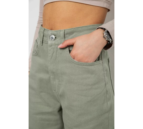 Джинсы женские, цвет оливковый, 250R1852.