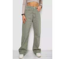 Джинсы женские, цвет оливковый, 250R1852.