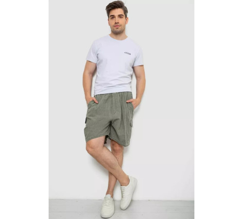 Шорти чоловічі, колір оливковий, 244RB8