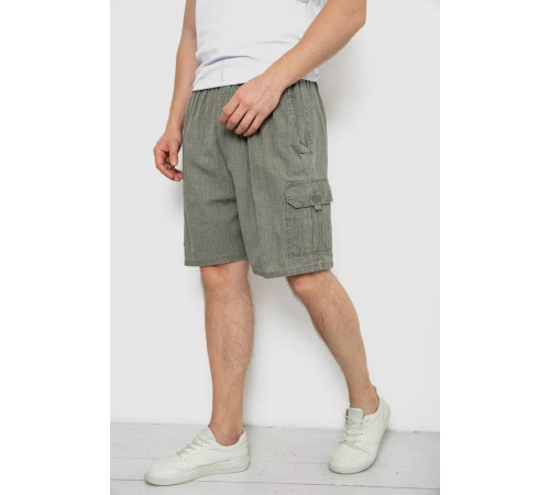 Шорти чоловічі, колір оливковий, 244RB8