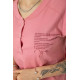 Женская пижама с принтом, цвет пудровый, 243R004-P4