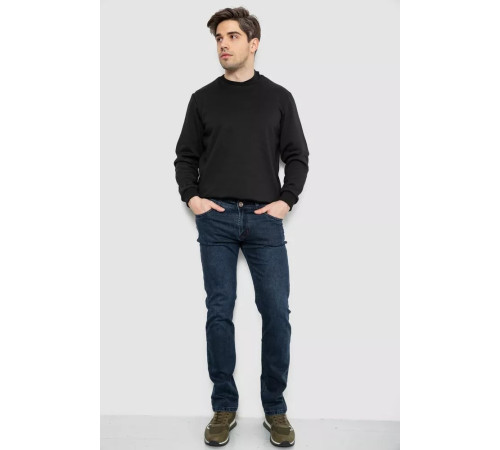 Джинси чоловічі демісезонні, колір темно-синій, 243R8689-2