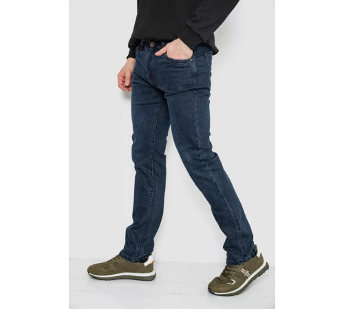 Джинси чоловічі демісезонні, колір темно-синій, 243R8689-2
