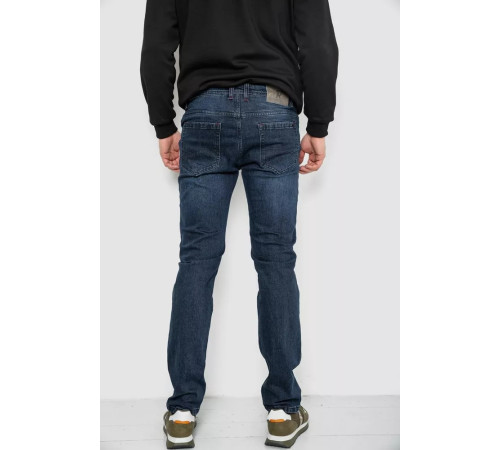 Джинси чоловічі демісезонні, колір темно-синій, 243R8689-2
