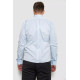 Мужская рубашка однотонная, цвет голубой, 214R816