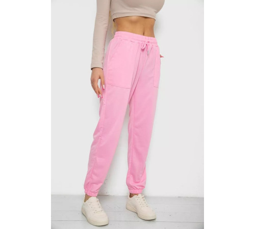 Спортивні штани жіночі, колір рожевий, 238RJH015