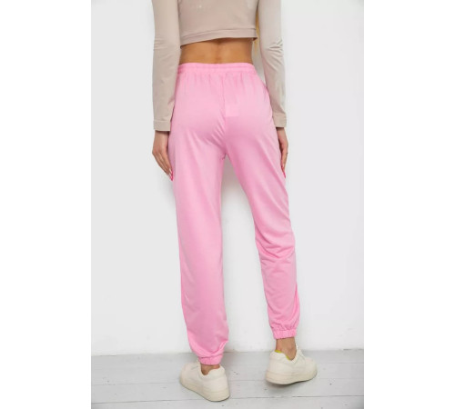 Спортивні штани жіночі, колір рожевий, 238RJH015