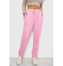 Спортивні штани жіночі, колір рожевий, 238RJH015