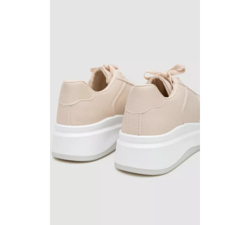 Кроссовки женские, цвет бежевый, 243R188-211.