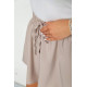 Шорти-спідниця однотонні, колір бежевий, 102R5256