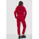 Спортивний костюм жіночий на флісі, колір бордовий, 244R1555-1
