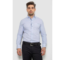 Сорочка чоловіча з принтом, колір білий, 214R7169