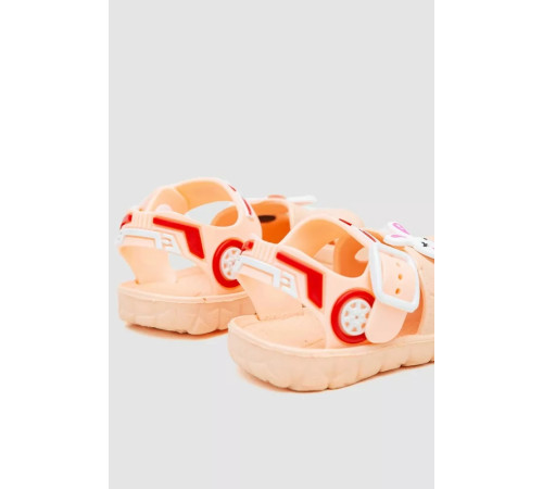 Сандалії дитячі для дівчинки, колір світло-рожевий, 243R51-187