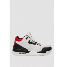 Кросівки чоловічі зимові на хутрі, колір біло-червоний, 248RCX682