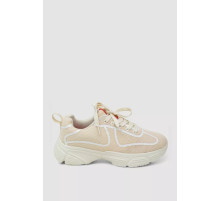 Кроссовки женские, цвет светло-бежевый, 248RCX418.
