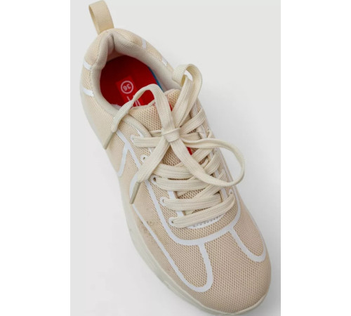 Кросівки жіночі, колір світло-бежевий, 248RCX418