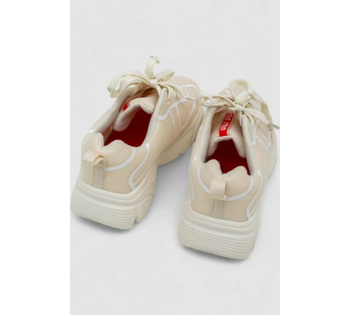 Кросівки жіночі, колір світло-бежевий, 248RCX418