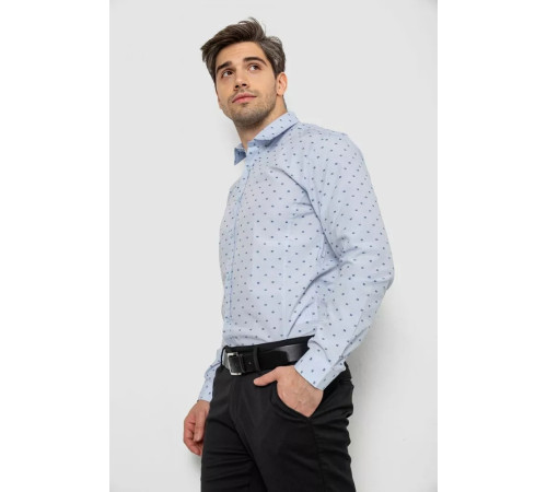 Сорочка чоловіча, колір блакитний, 214R824