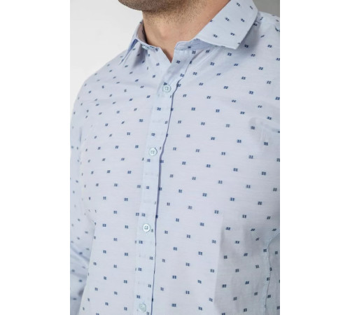 Сорочка чоловіча, колір блакитний, 214R824