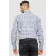 Сорочка чоловіча в клітку, колір сіро-білий, 214R113-35-193