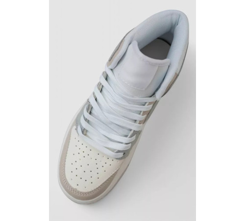 Кроссовки женские, цвет бело-серый, 243RB2173-9